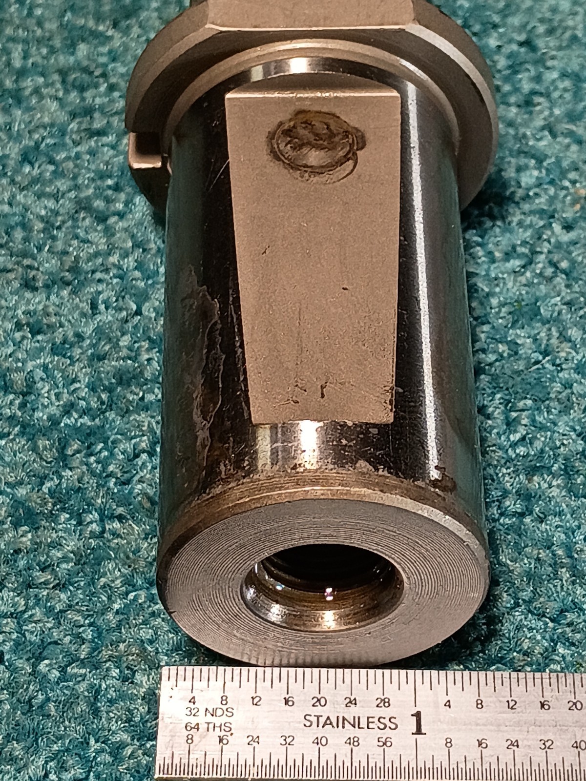 Hertel HTS Deep-Hole Drilling Extension 14″ OAL 32mm SHK 28mm Nose 2 Deg. Taper