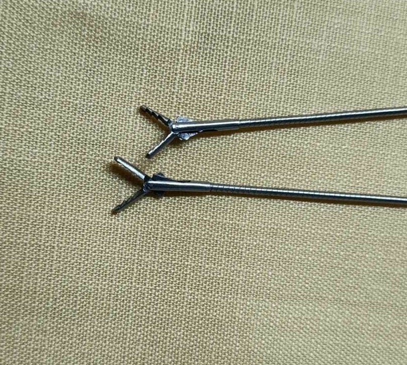 2pc Hysteroscopy Urology Flexible Grasper 5FR 60cm Reusable Surgical Instruments