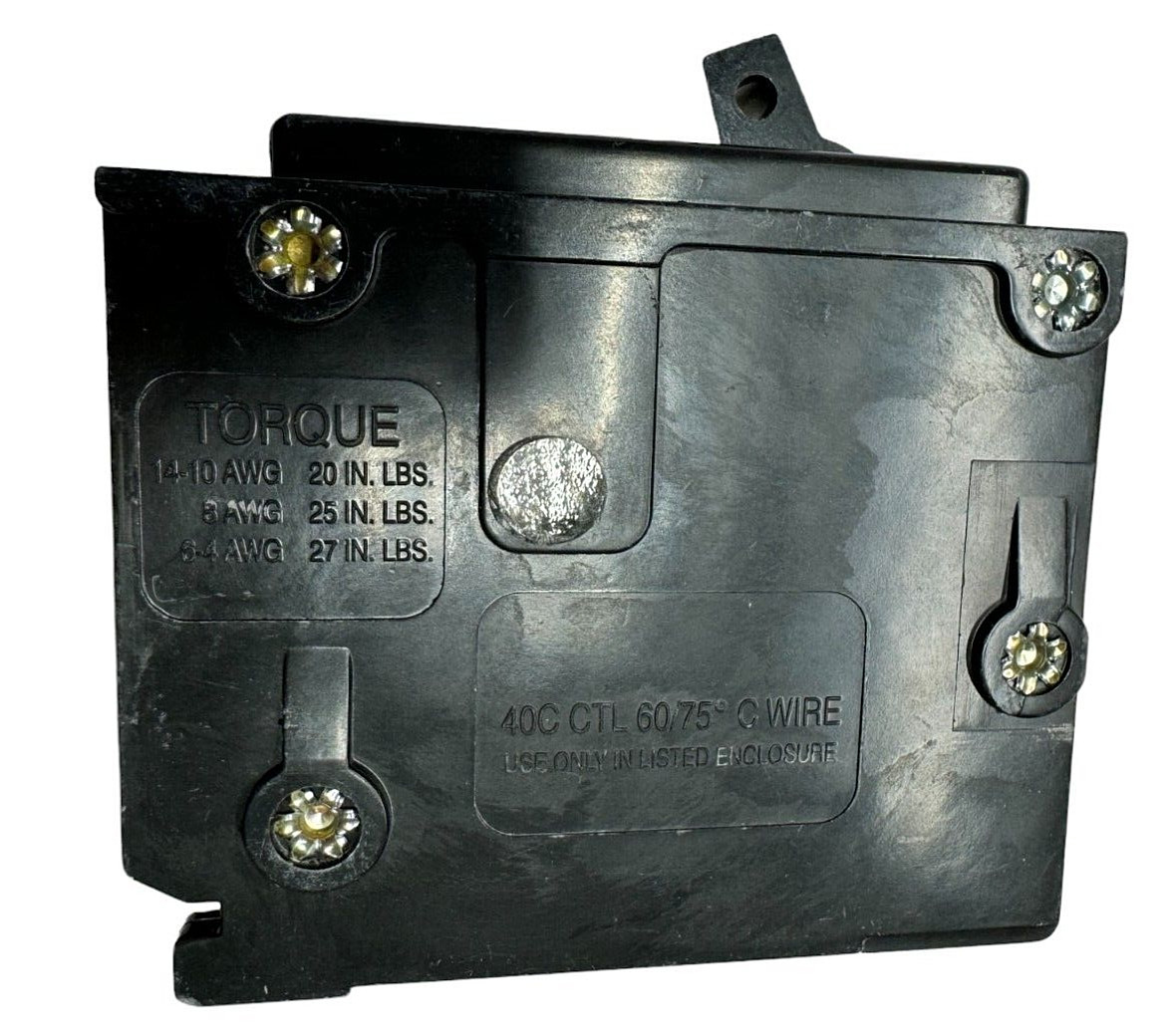 (Pack of 2) Eaton BR120 Circuit Breaker 1-Pole 20A, 120/240V, Type C120