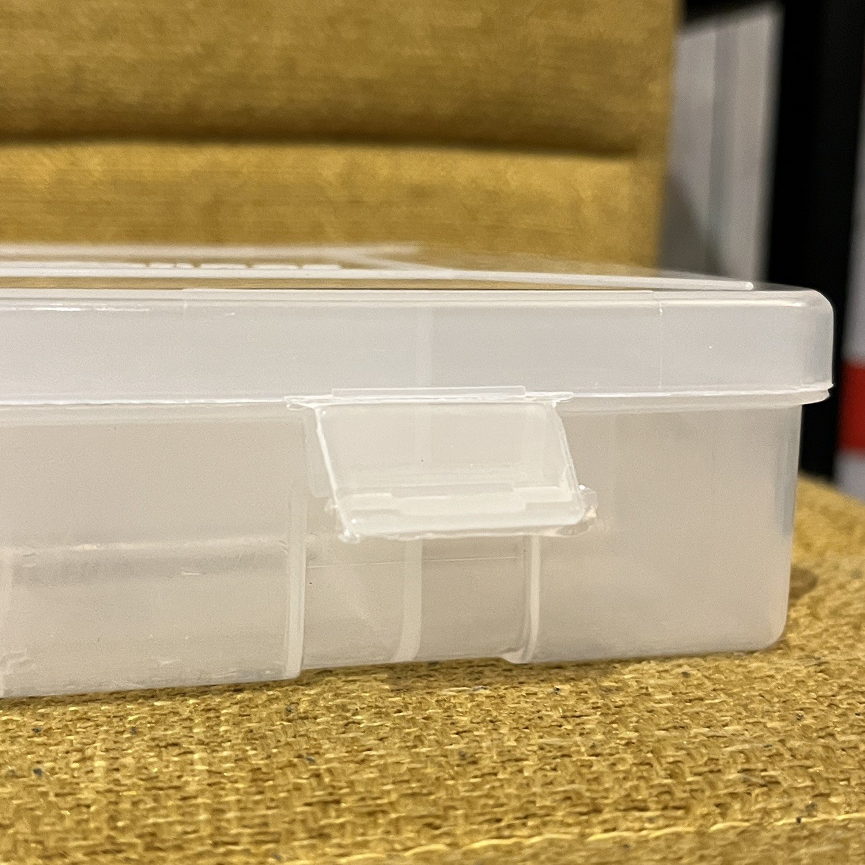 18 Compartment Plastic Storage Box Tray Bin Sorter – 11x7x1.5 inches