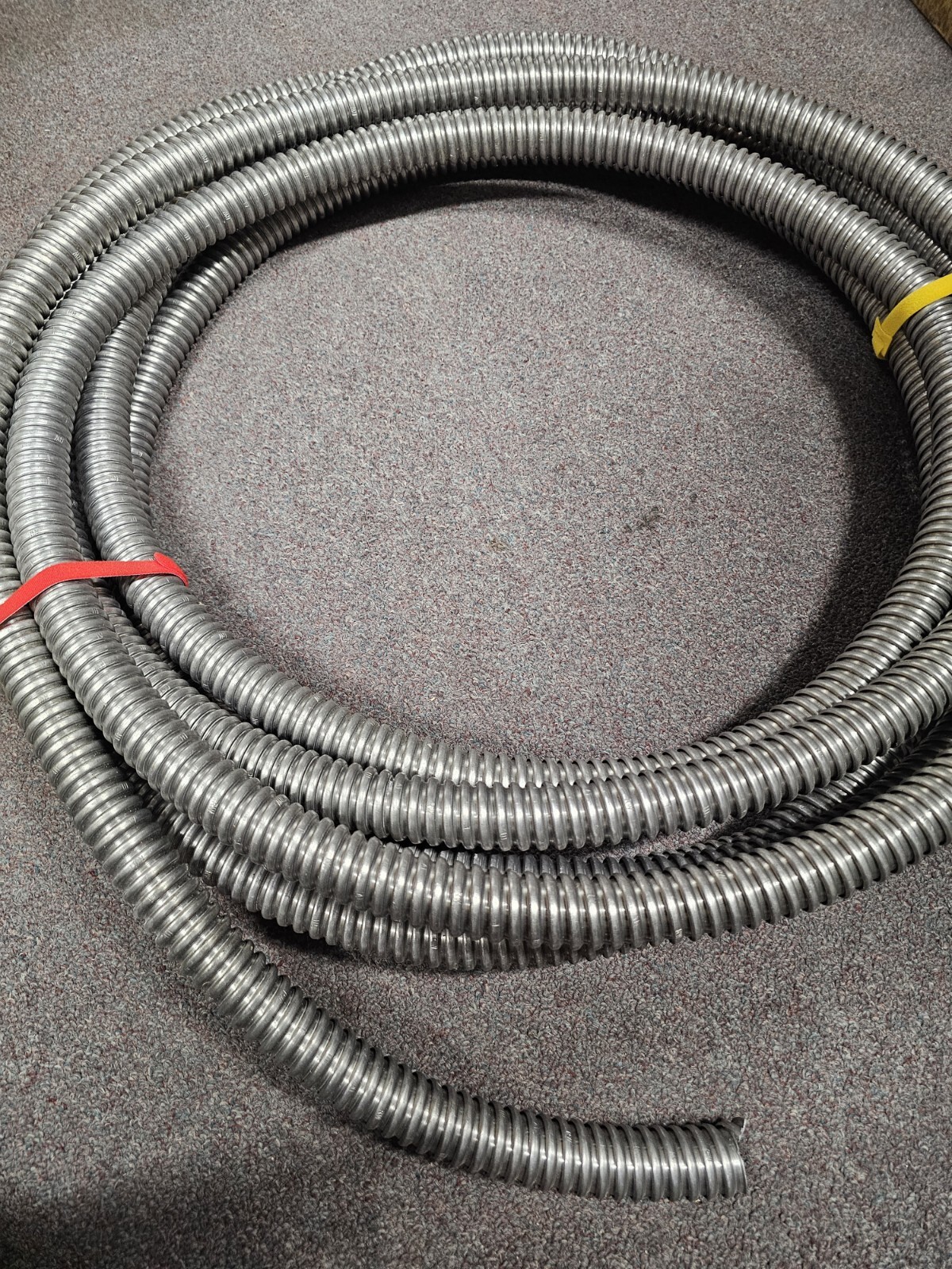 Steel Flexible Electrical Conduit, 1 1/4 in (1.25 in) Diameter
