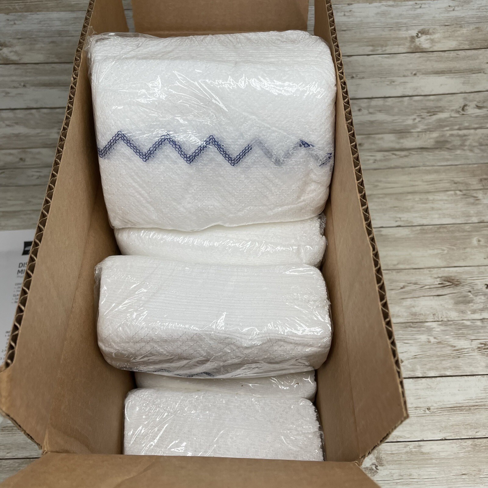 NEW!! MEDLINE DISPOSABLE MICROFIBER CLOTH REFILL 12×12 in QTY: 250