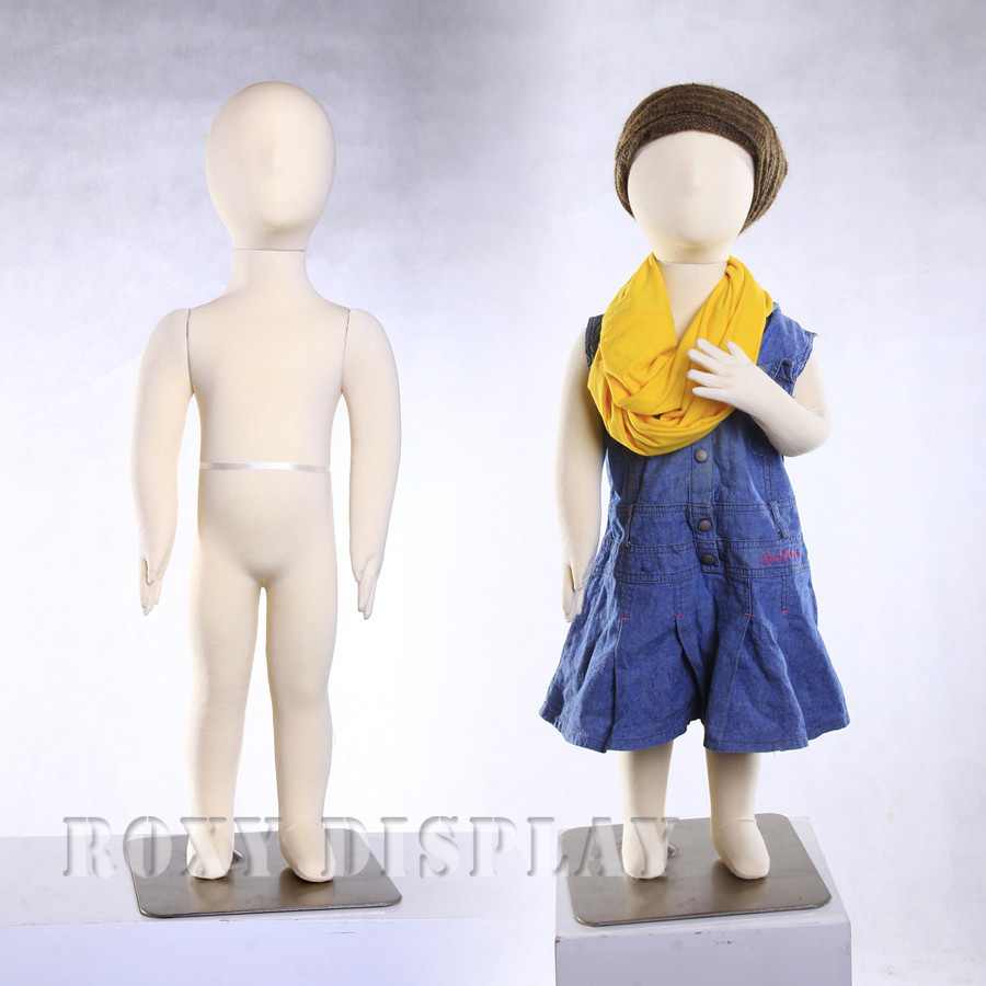 Child Flexible Bendable Full Body Form 1 years Manikin Dress Form #CH01T