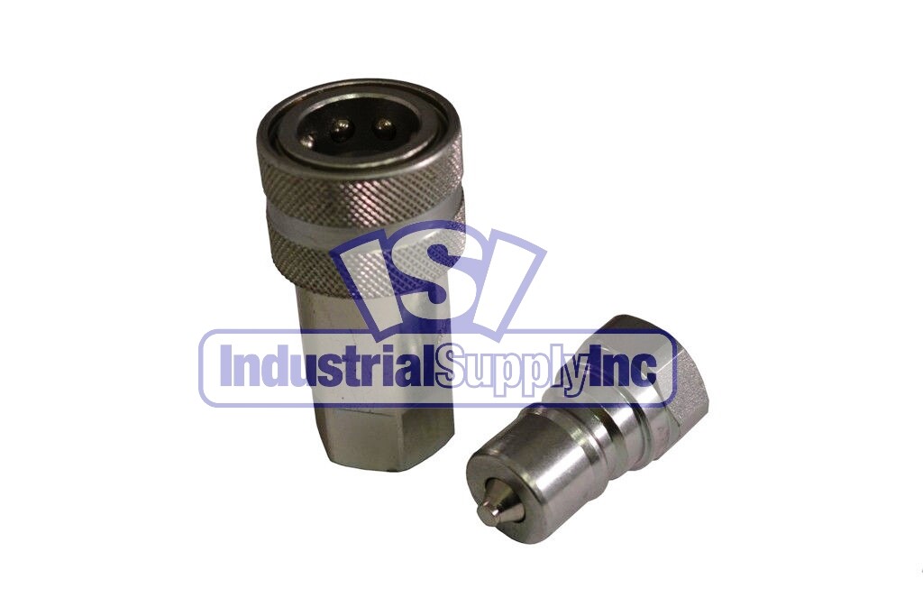 Quick Coupler | ISO 7241-1 B | 3/8″ NPT Pipe Threads | Complete Set | Stucchi