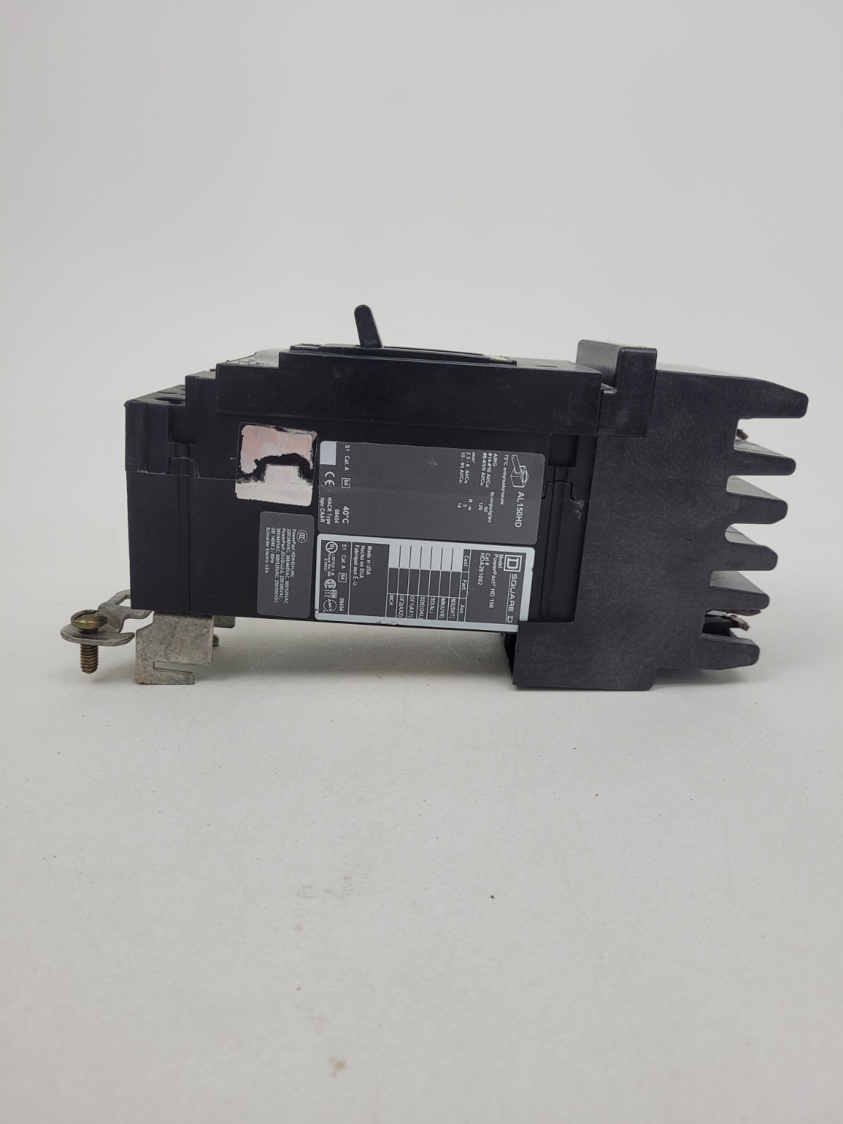 HDA261002 Square D 100 Amp 600 Volt 2 pole Circuit Breaker – Next Day Option
