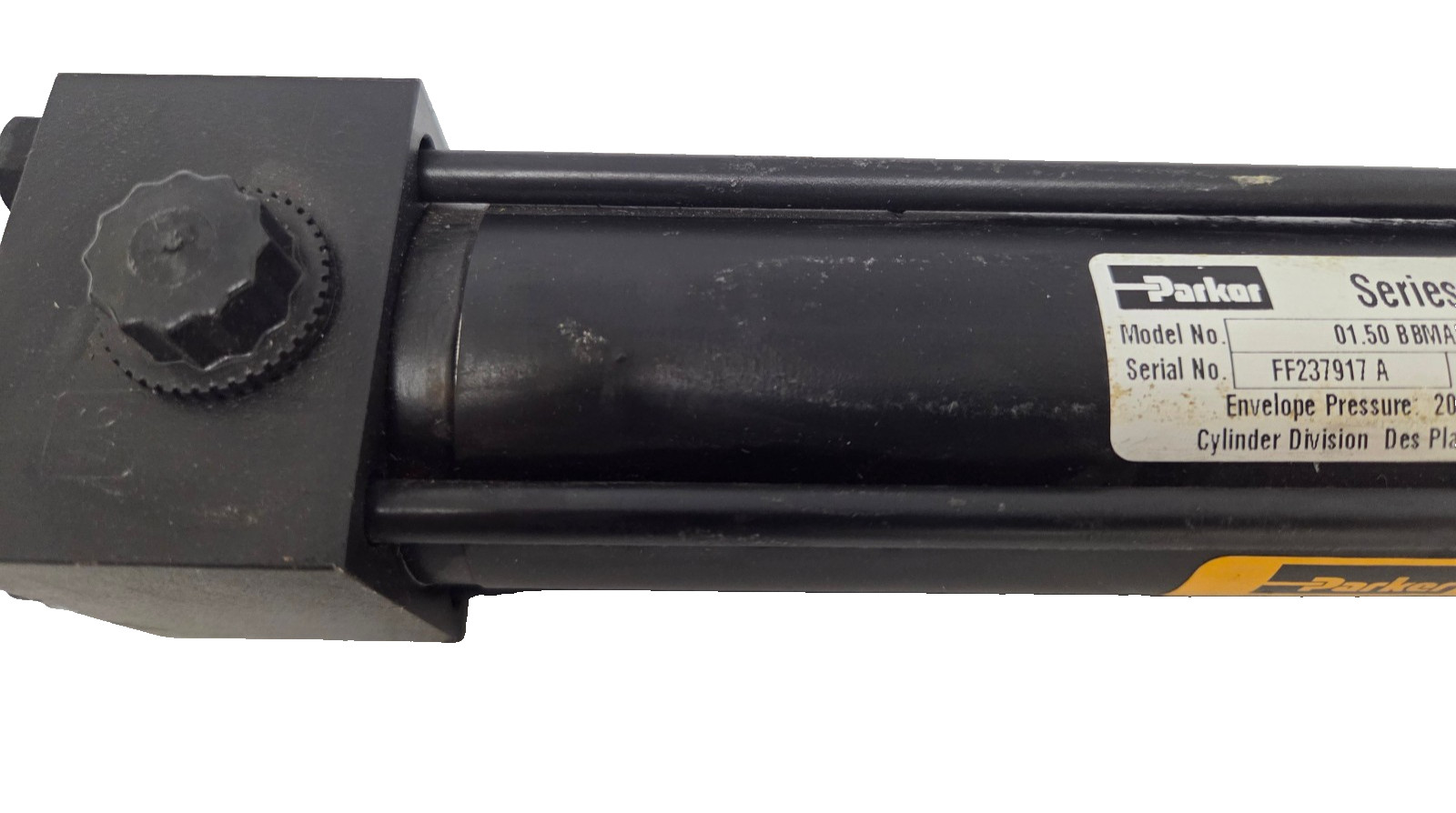 New Parker Series MA 01.50 B BMAU14 7.000, 1-1/2″ B, 7″ S, Pneum. Cyl., 200psi