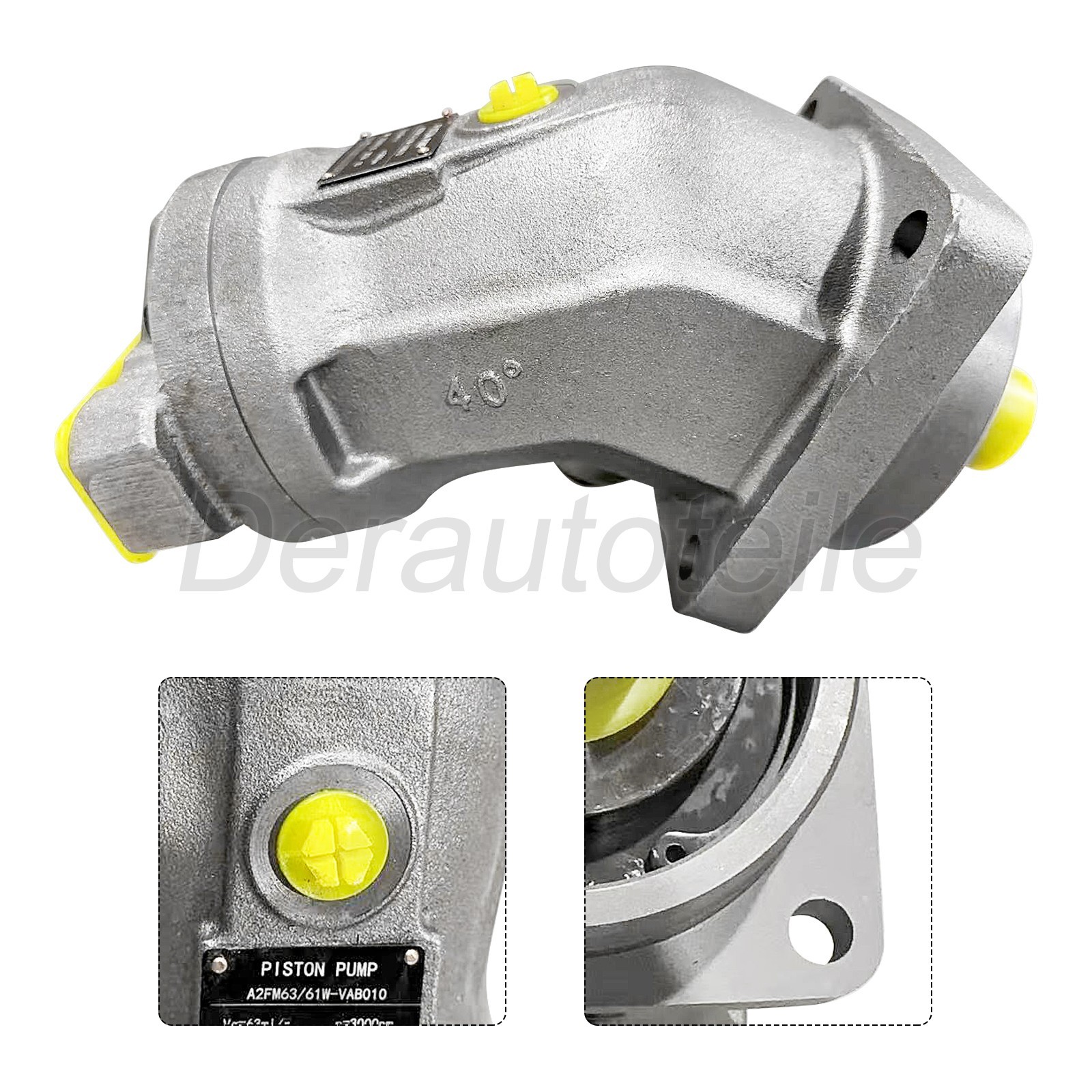 Replaces for Rexroth A2FM Axial Piston Fixed Motor A2FM63/61W-VAB010 A2FM63/61W