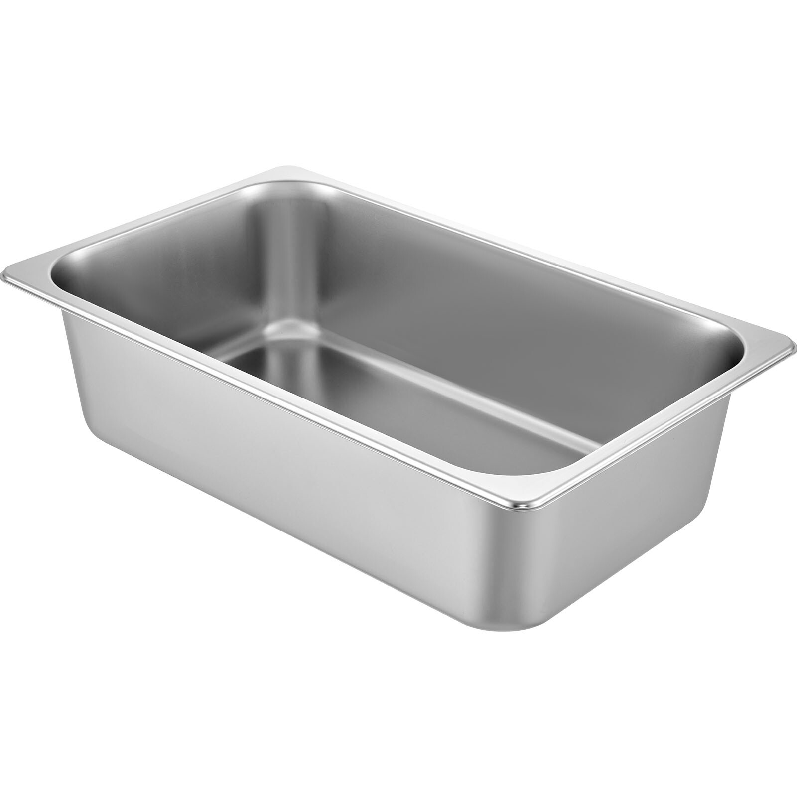 VEVOR 6 Pack 6″ Deep Stainless Steel Steam Table Pans Hotel Food Prep Pan