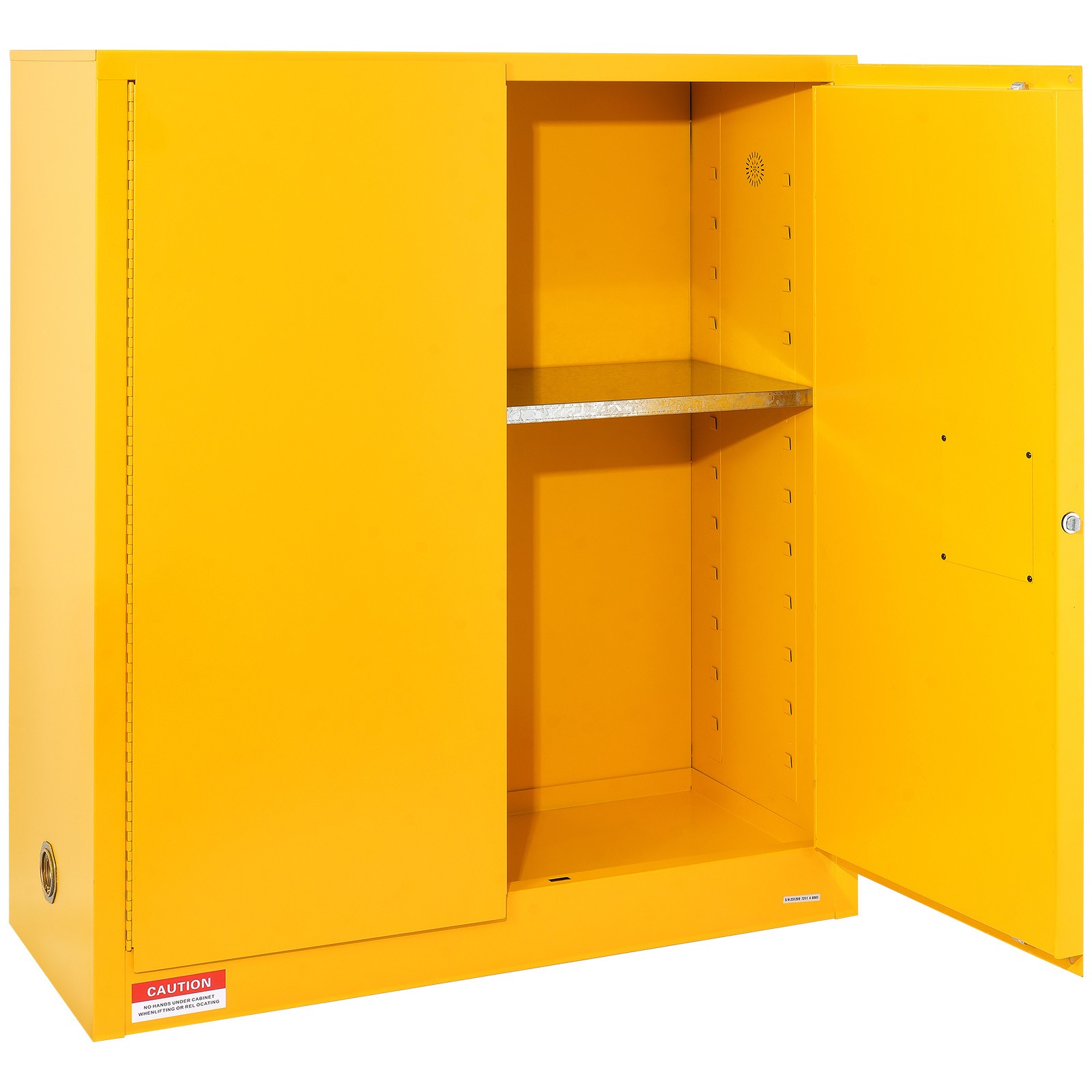 Uimoso Flammable Safety Cabinet Liquid Storage 30 Gal 43.1×18.1×50.1 in Cabinet
