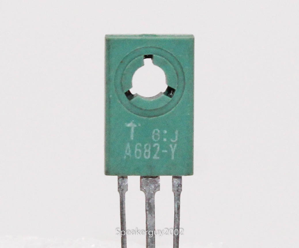 7 Pieces / Toshiba 2SA682-Y Transistor — A682-Y