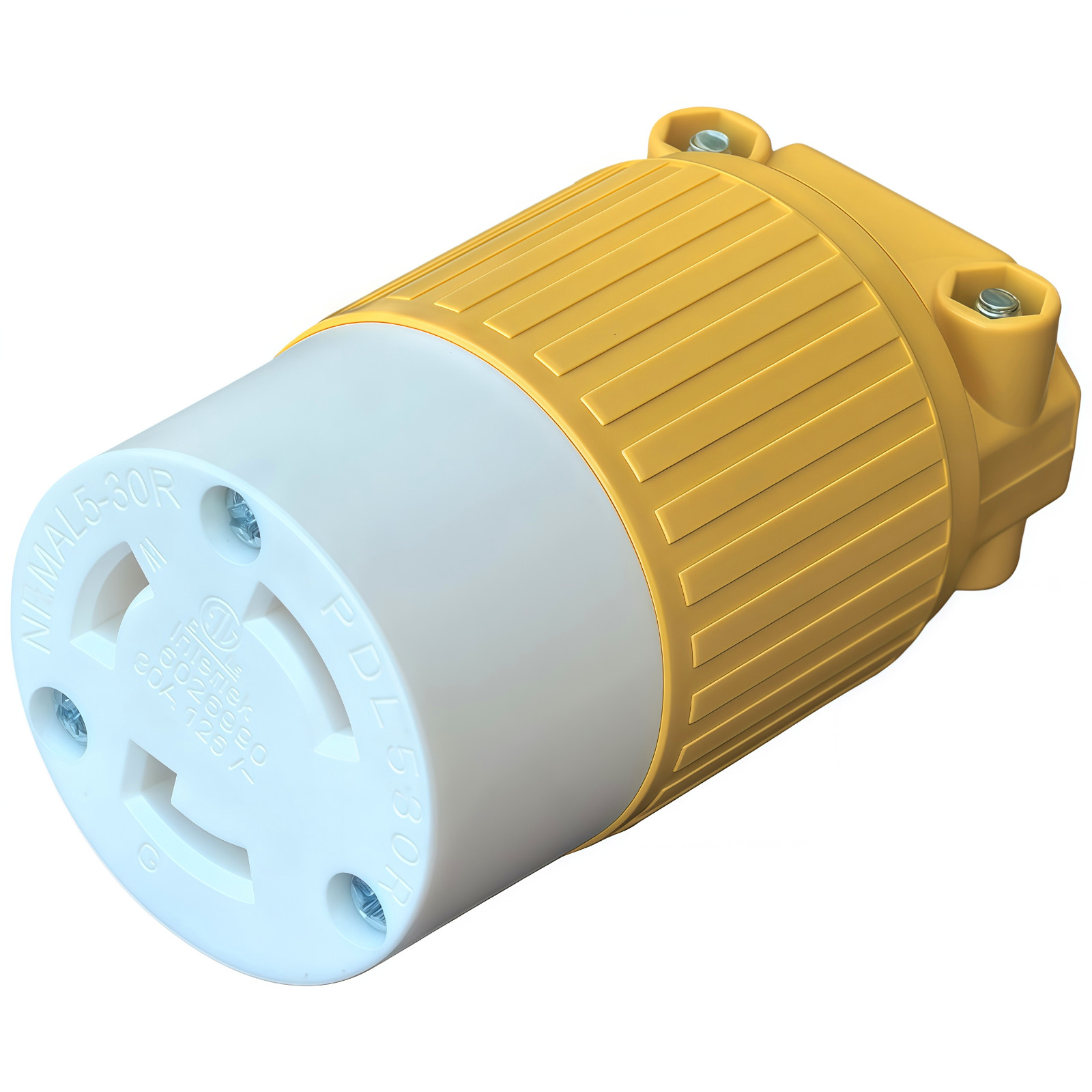 NEMA L5-30R Locking Receptacle Generator Twist Lock Adapter Connector,30A 125V