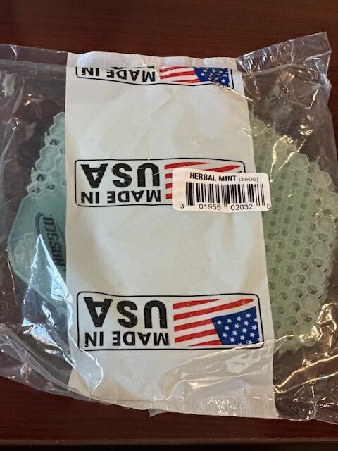 5-2pks (10)-NASSCO Herbal Mint Urinal Screens 301955020328