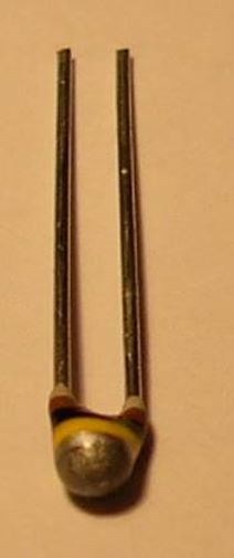 Murata Thermistor – 100 kohm @ 25 C – NTC – B Constant – NTSA0WF104F – Small