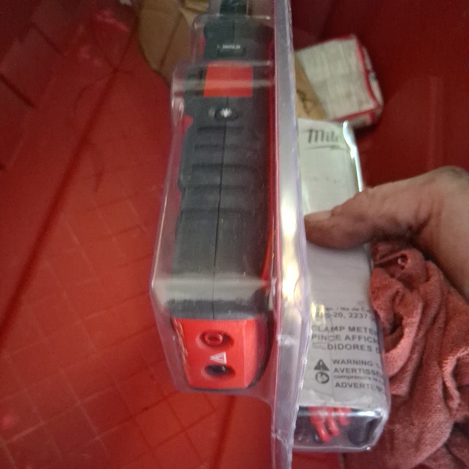 Milwaukee 2236-20 Clamp Meter for HVAC/R – Red