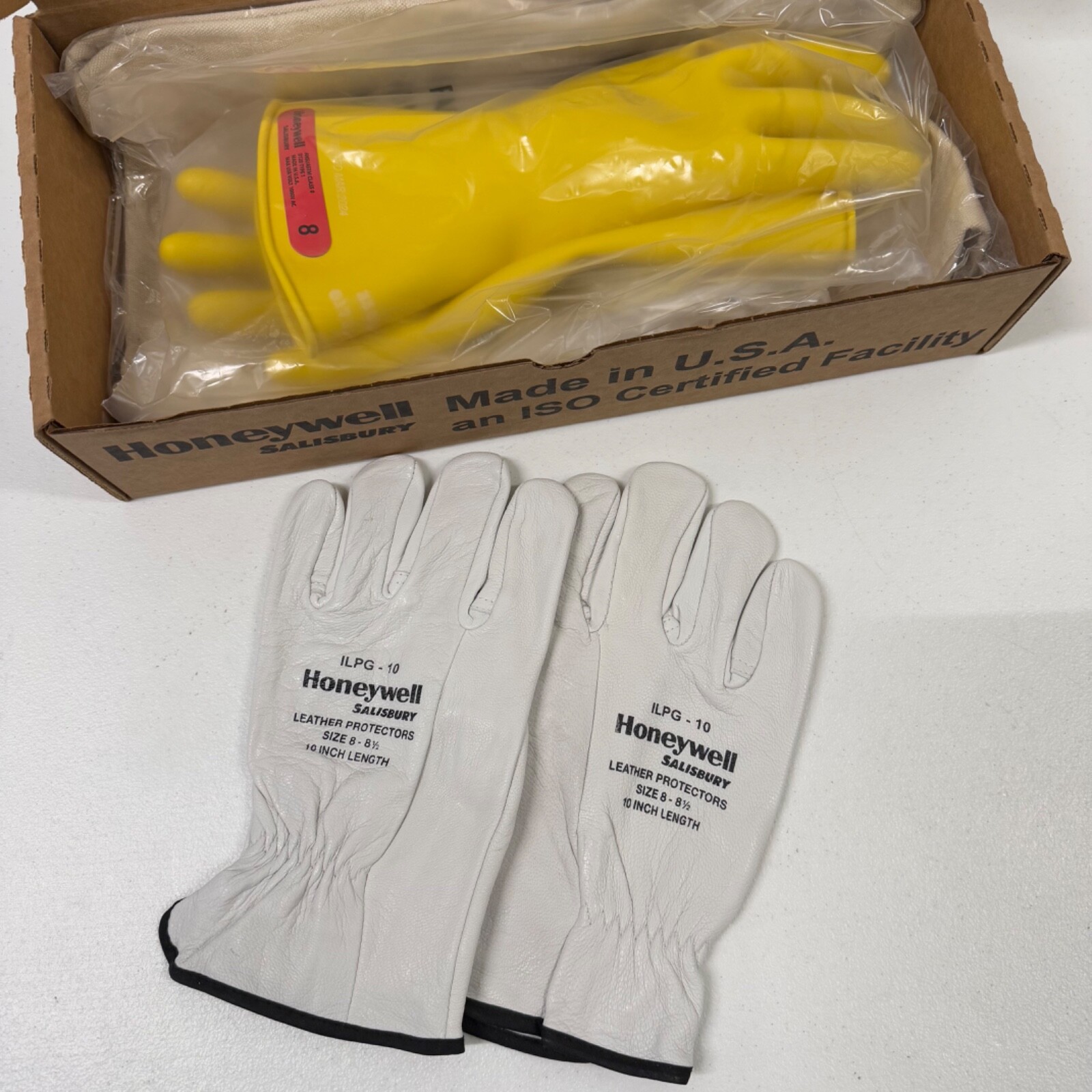 SALISBURY GK011Y/8 Electrical Glv Kit,1000VAC/1500VDC,8,PR1 3RMY9