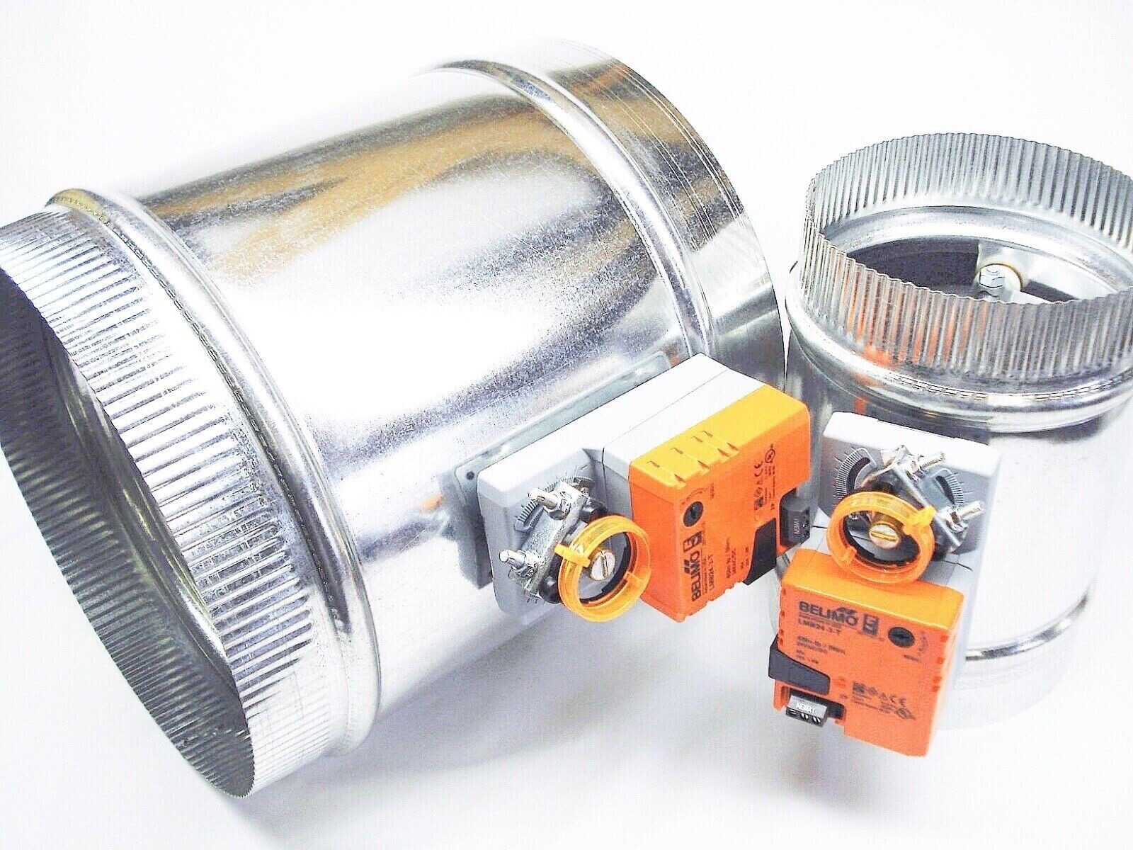 SD 14″ Belimo 3 wire Motorized 24v round zone control damper