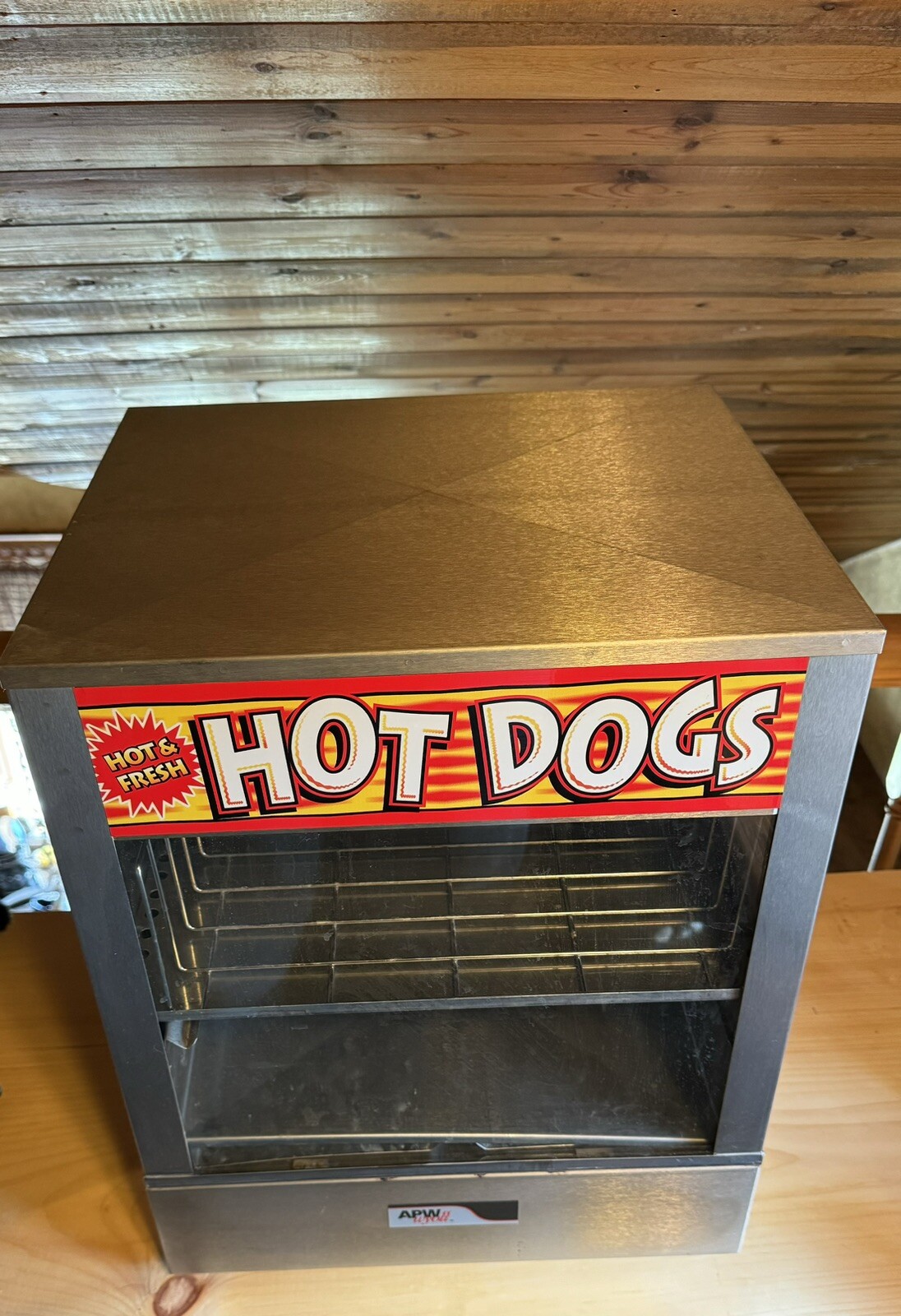 APW Wyott Mr. Frank Hotdog Steamer DS-1A – S7385 150 Capacity *Shortened Cord*