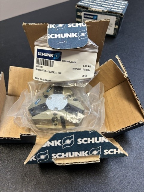 Schunk PZN+ 50-1 Pneumatic 3-Finger Universal Gripper 0303309 New in Box