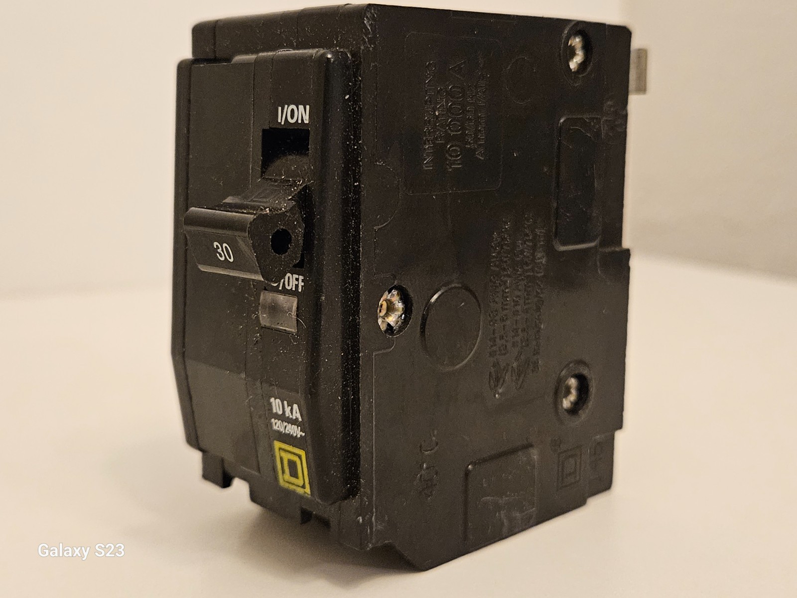 SQUARE D QO230 30AMP AC CIRCUIT BREAKER 120/240VAC 2 POLE ***FREE SHIPPING***