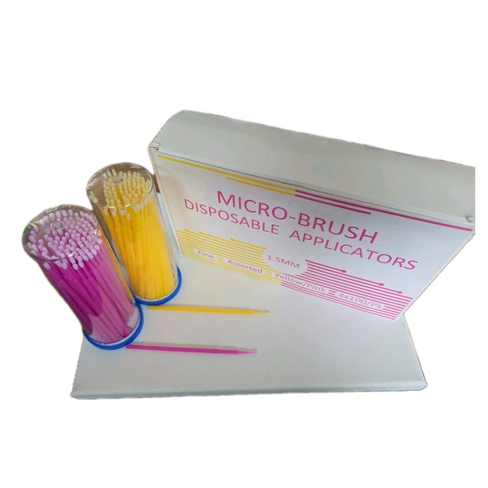 Disposable Dental Brush Micro Applicator Micro Brush Dental, 400 Count