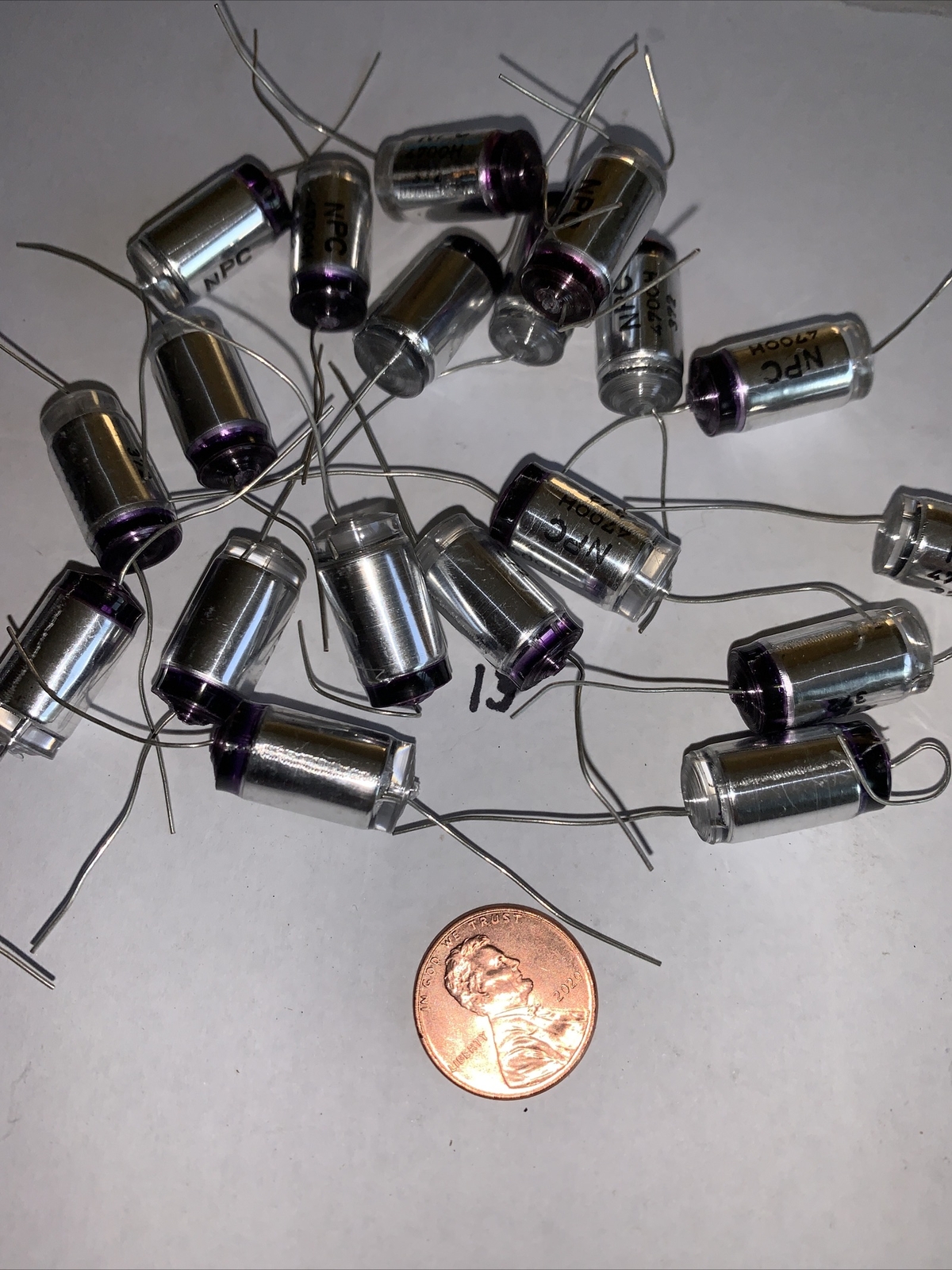 .0047 uF 500 volt Polystyrene Capacitor Brand New Pack Of 20