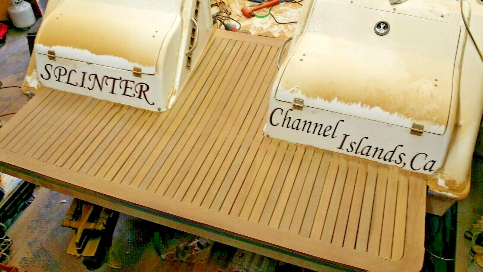 EPOXY RESIN 4 BOAT DECK BUILDING & WOOD ROT REPAIR -4 FIBERGLASSING & SEALING
