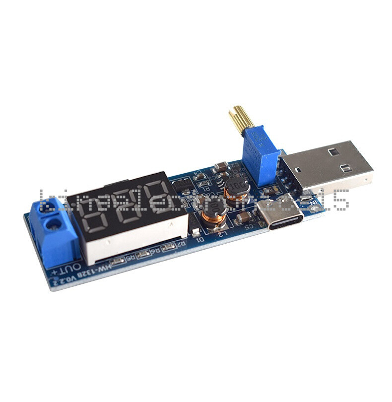 DC-DC 5V to 1.2V~24V USB Step UP Down Boost Buck Adjustable Power Supply Module