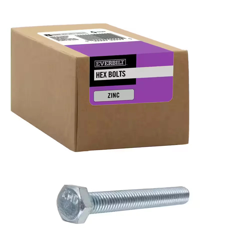 Everbilt 5/16 in-18 x 1-1/2 in Zinc Plated Hex Bolt 50 Pack Hardware 800720