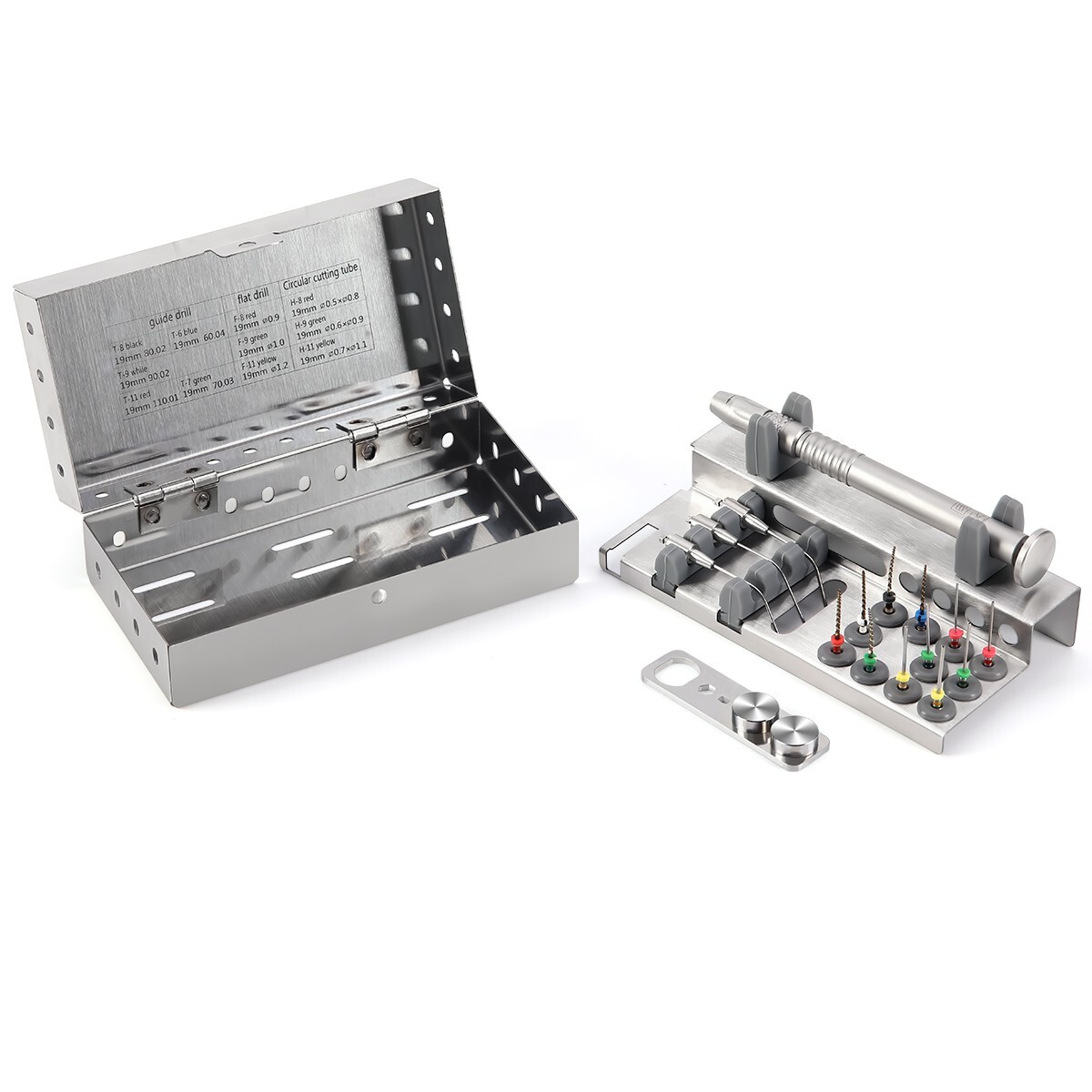 AZDENT Dental Broken File Extractor Endodontic Removal System Kit Endo Root
