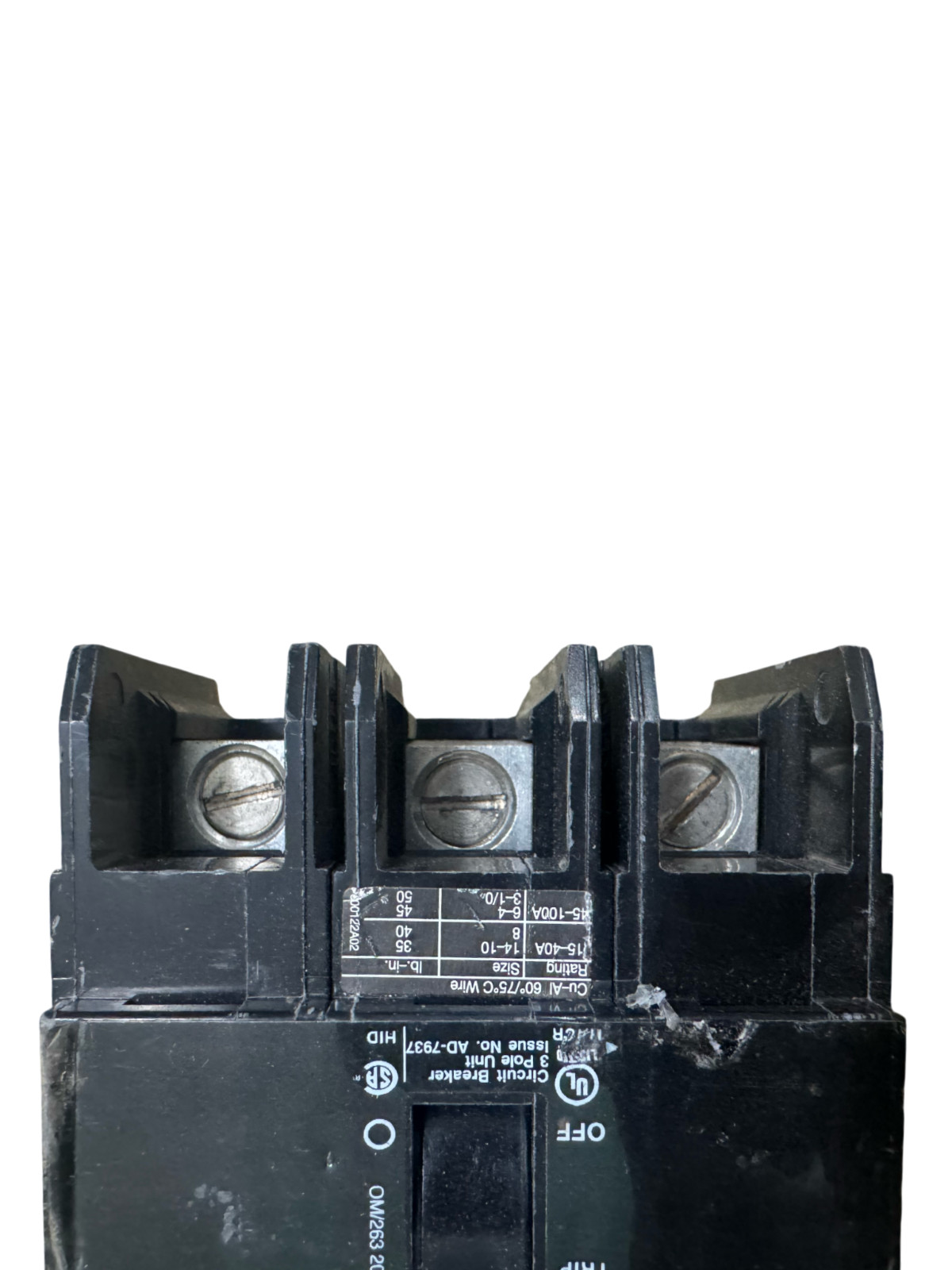 Siemens BQD330 Molded Case Circuit Breaker | 30A | 3-Pole | 480Y/277V | Bolt-On
