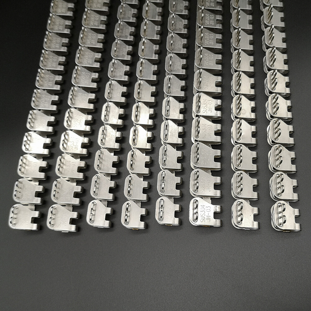 4 Pcs 24″ Factory Price For 3-5mm Belts Rivet Hinged Conveyor Belt Fasteners