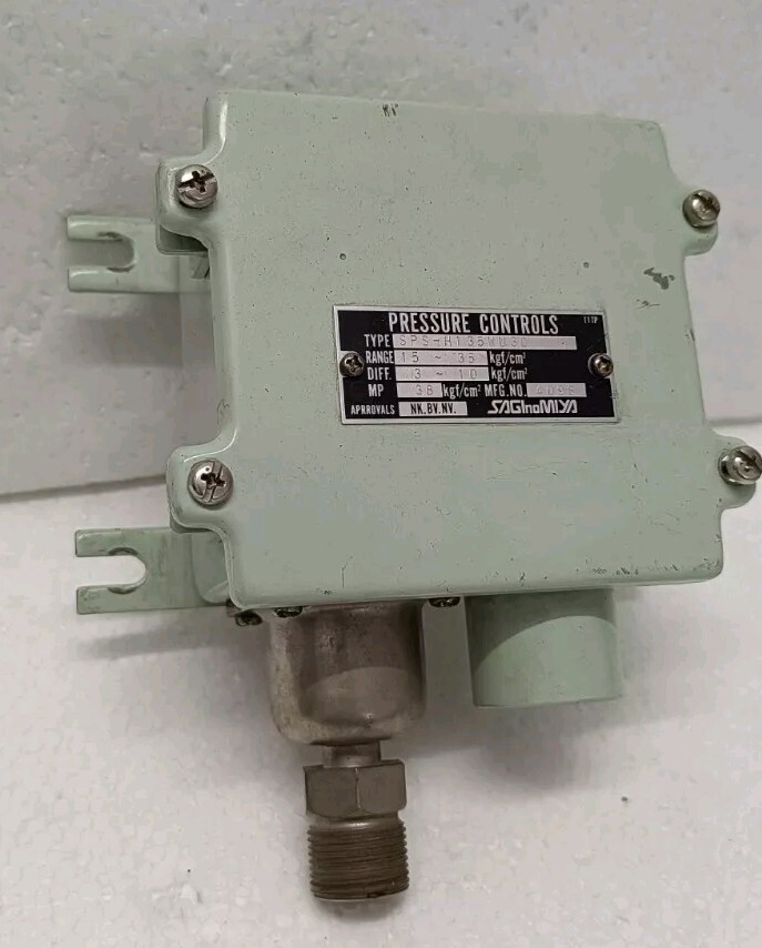 SAGINOMIYA PRESSURE CONTROLS SPS-H135WU3Q 15-35 KGF/CM FREE DELIVERY