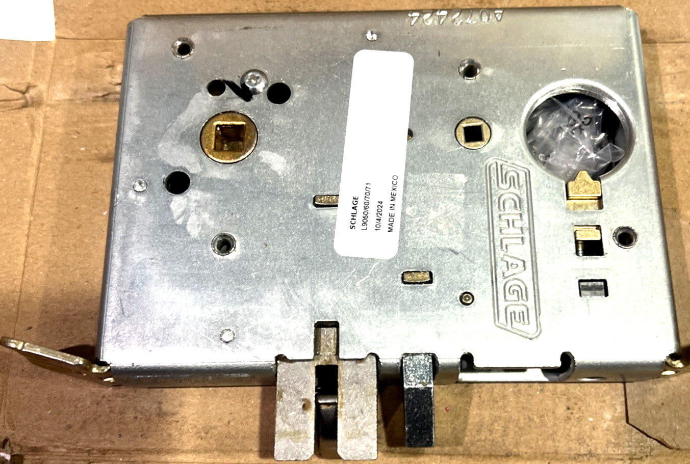 Schlage Office Lock L9050LBLB LLL RH