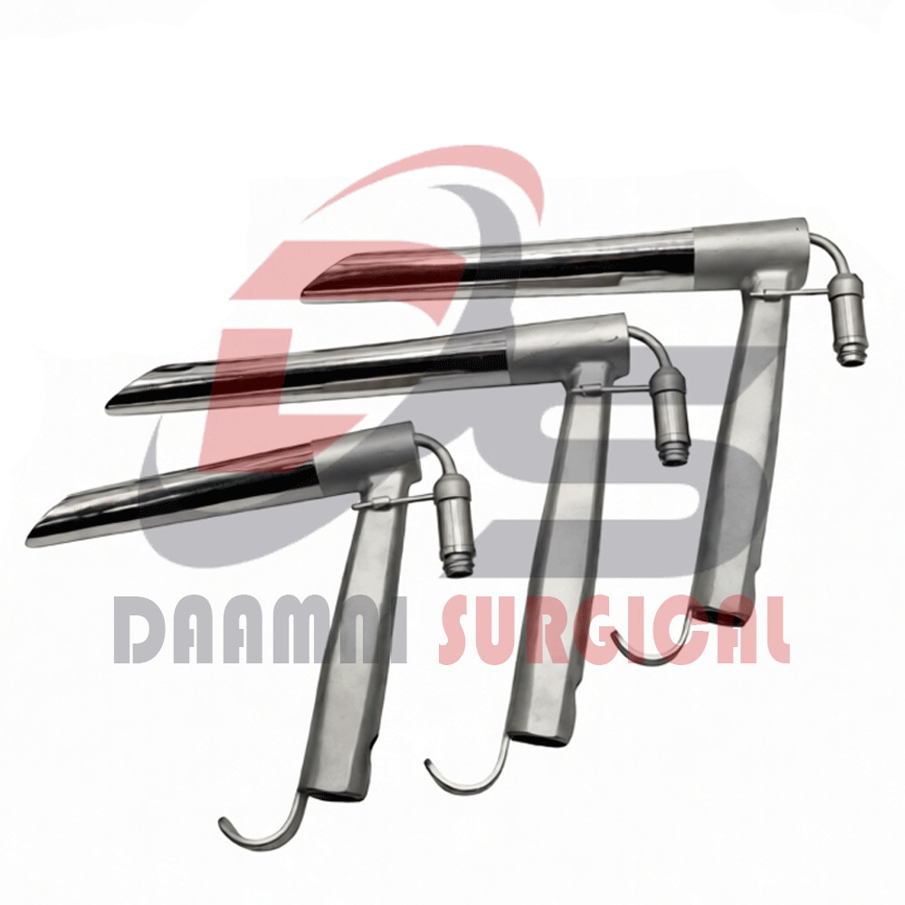 Pedestal Laryngoscope Set Micro Laryngeal Surgery ENT Instrument Endoscopic Set