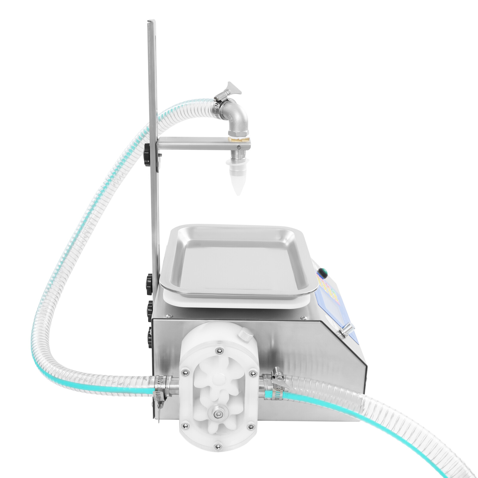 Single Head Automatic Liquid Paste Filling Machine Honey Bottle Filler 10g-10kg