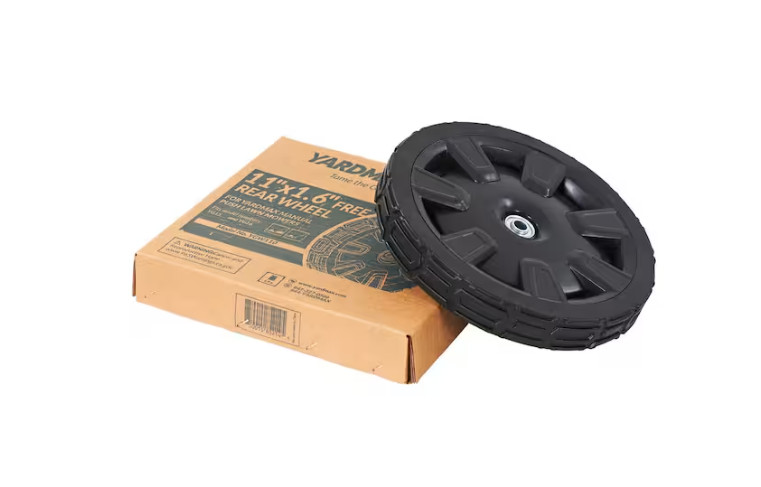 11 In. X 1.6 In. Replacement Free/Non-Drive Rear Wheel for Push / Non Self-Prope