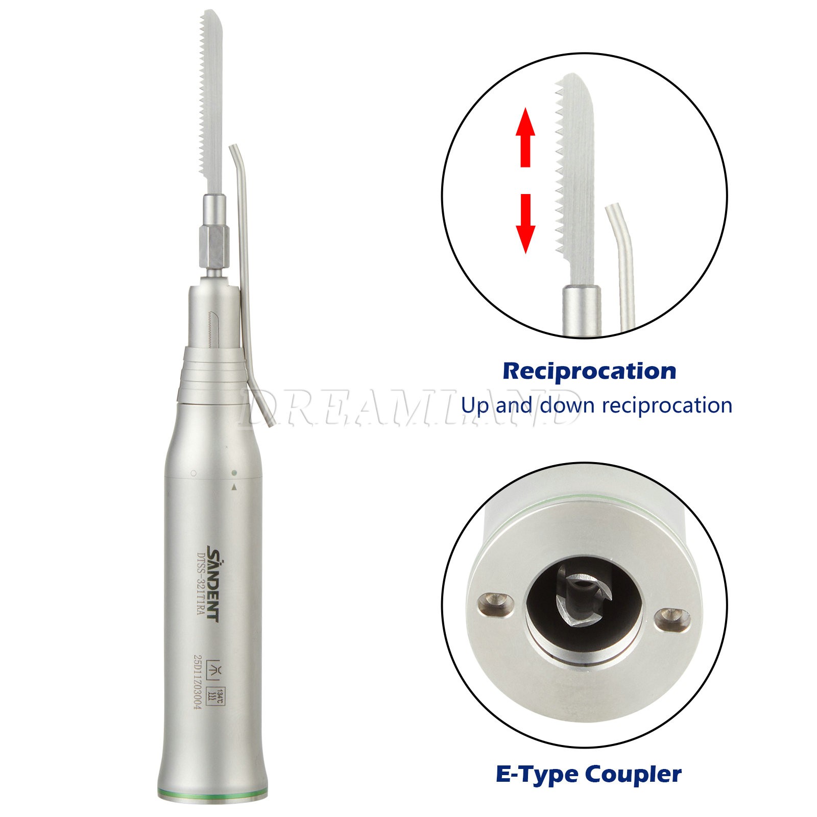 Dental Micro Saw Surgical Handpiece Reciprocating Bone Cutting Saw Blade Tools