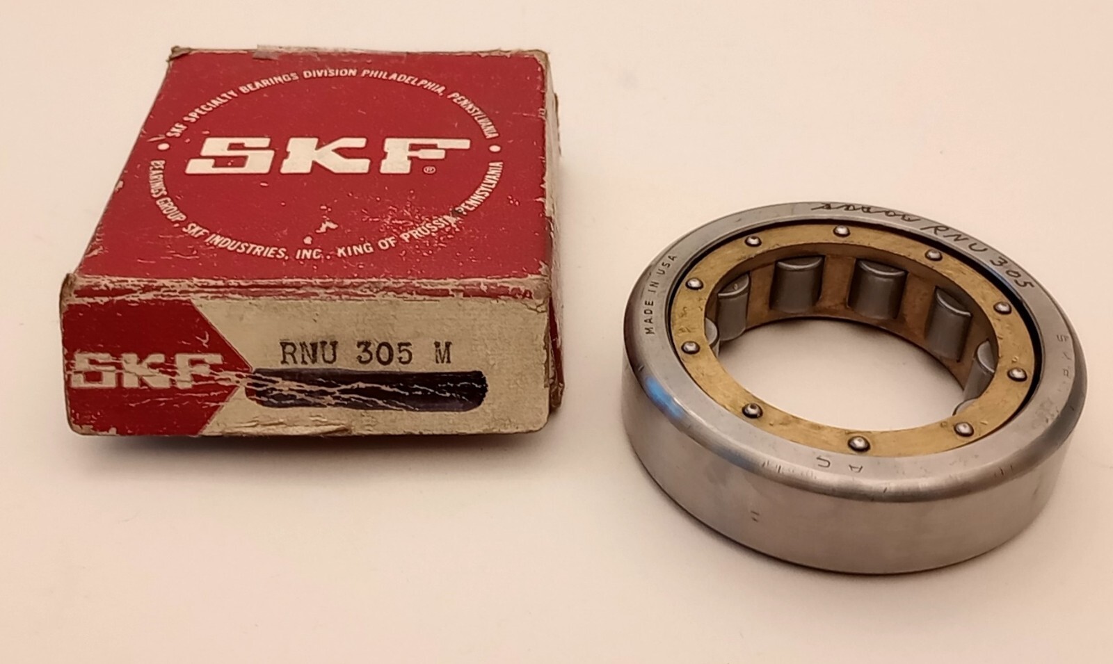 SKF RNU305 Cylindrical Roller Bearing 35mm ID X 62mm OD X 17mm W RNU305M