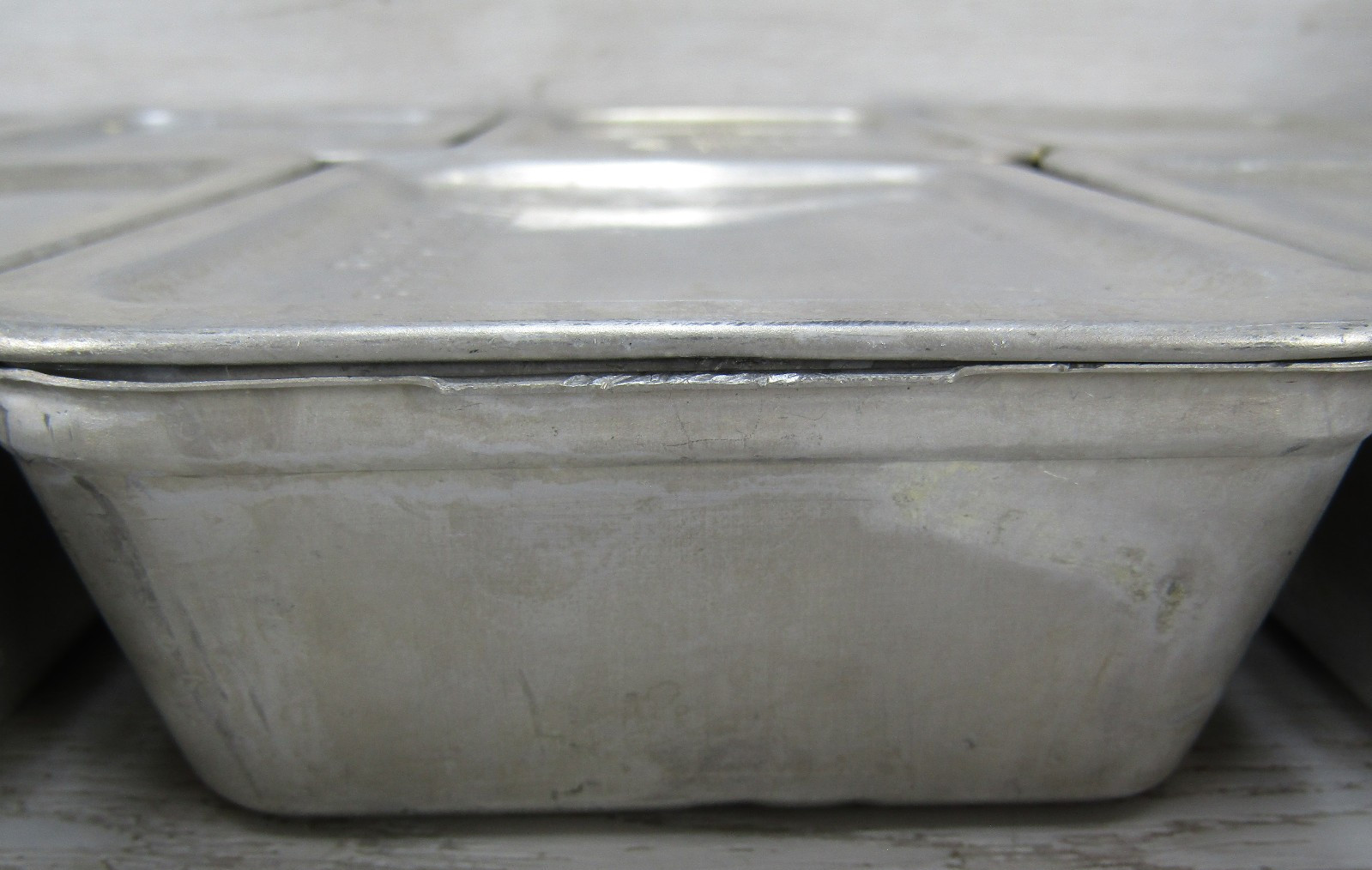 (11 PC) 5.25″x 4.38″ x 1.75″ Metal STORAGE SMALL PARTS CONTAINER STACKABLE