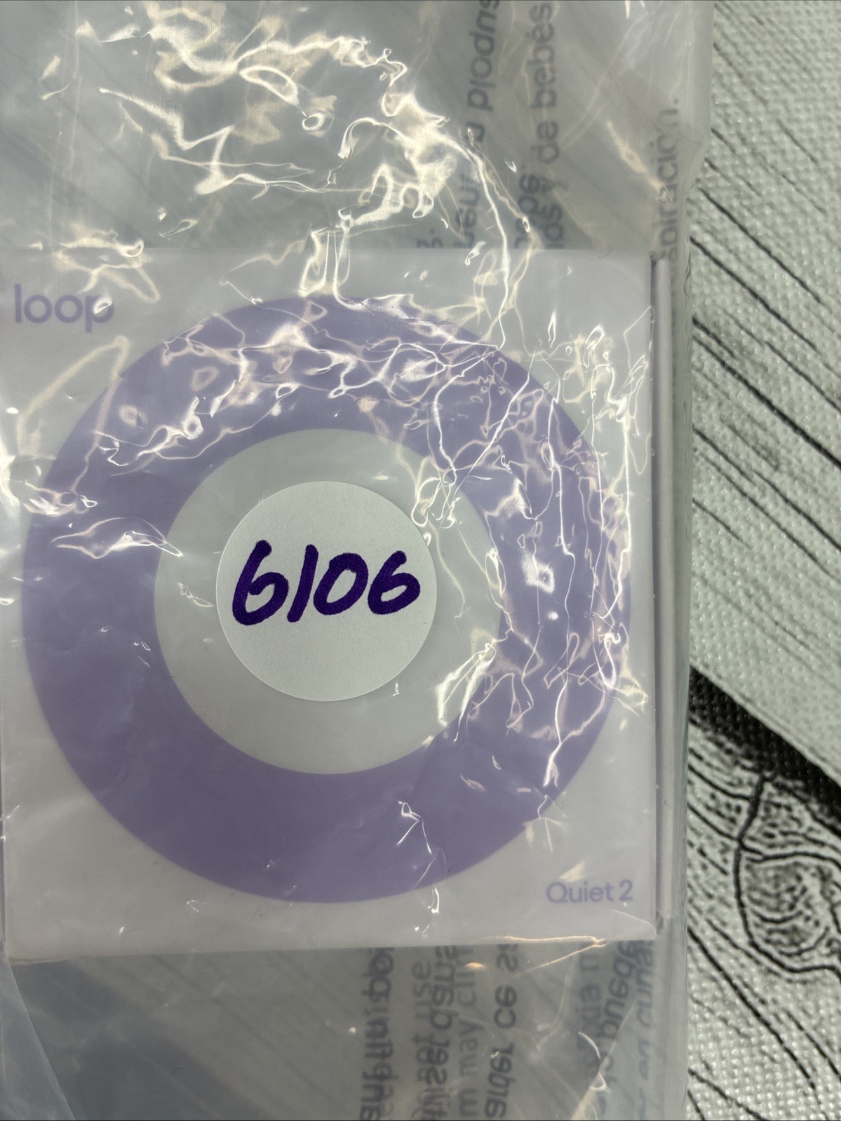 Loop Quiet 2 Ear Plugs Violet Noise-Reducing Earplugs NRR 14dB SNR 24db Sealed