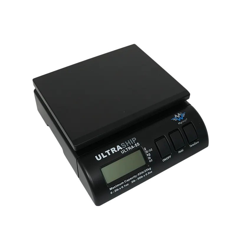 My Weigh Ultraship 55 Digital Shipping Scale 55 lb/25 kg Postal & Parcel Scale