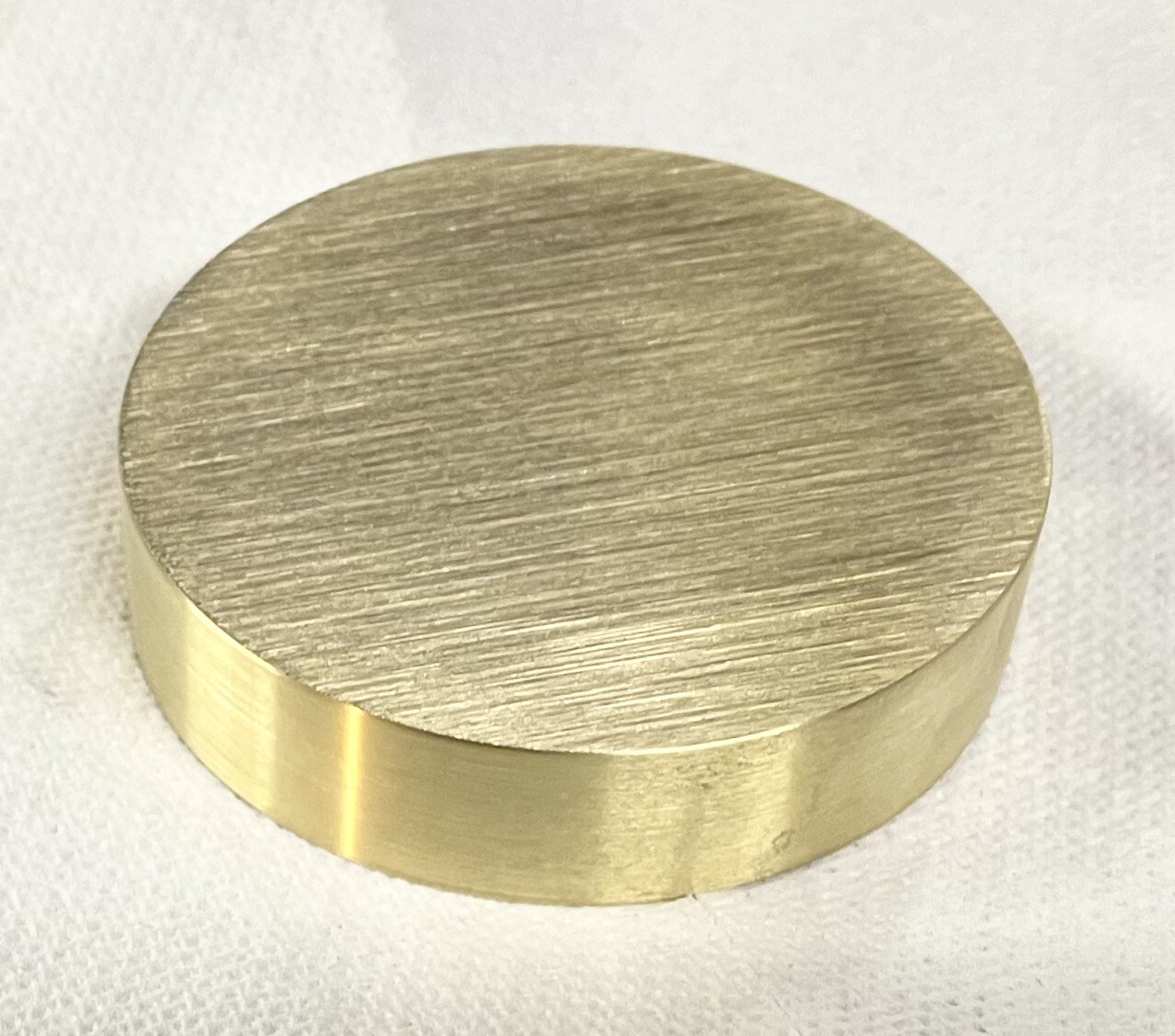 2-1/2” DIAMETER BRASS BAR DISC 3/4” LONG🇺🇸2.500” ROUND 360 BRASS 63.5mm X 19mm