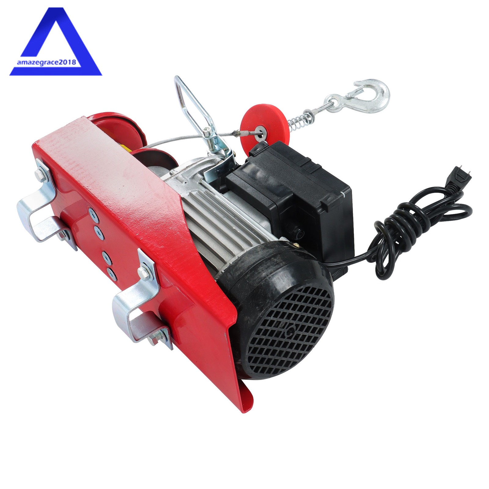 1320lbs Electric Hoist & Wireless Remote Control,110V 40ft/20ft Lifting Height