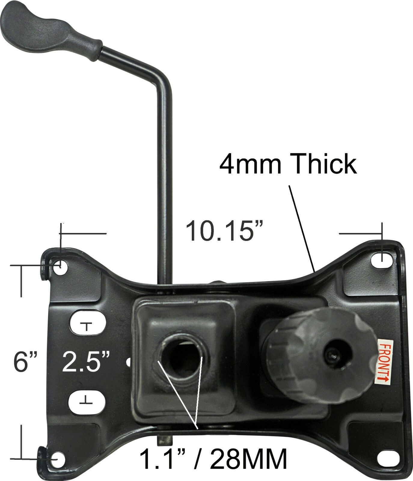 Super Heavy Duty Tilt Swivel Office Chair Mechanism Rocker 500 lbs. 6″ x 10.15″