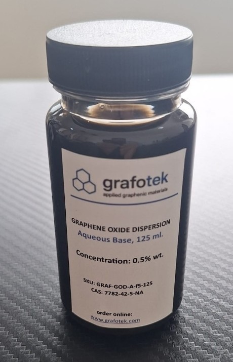 Graphene Oxide -aqueous dispersion (60 ml), 0.3% wt., nanomaterial, engineering