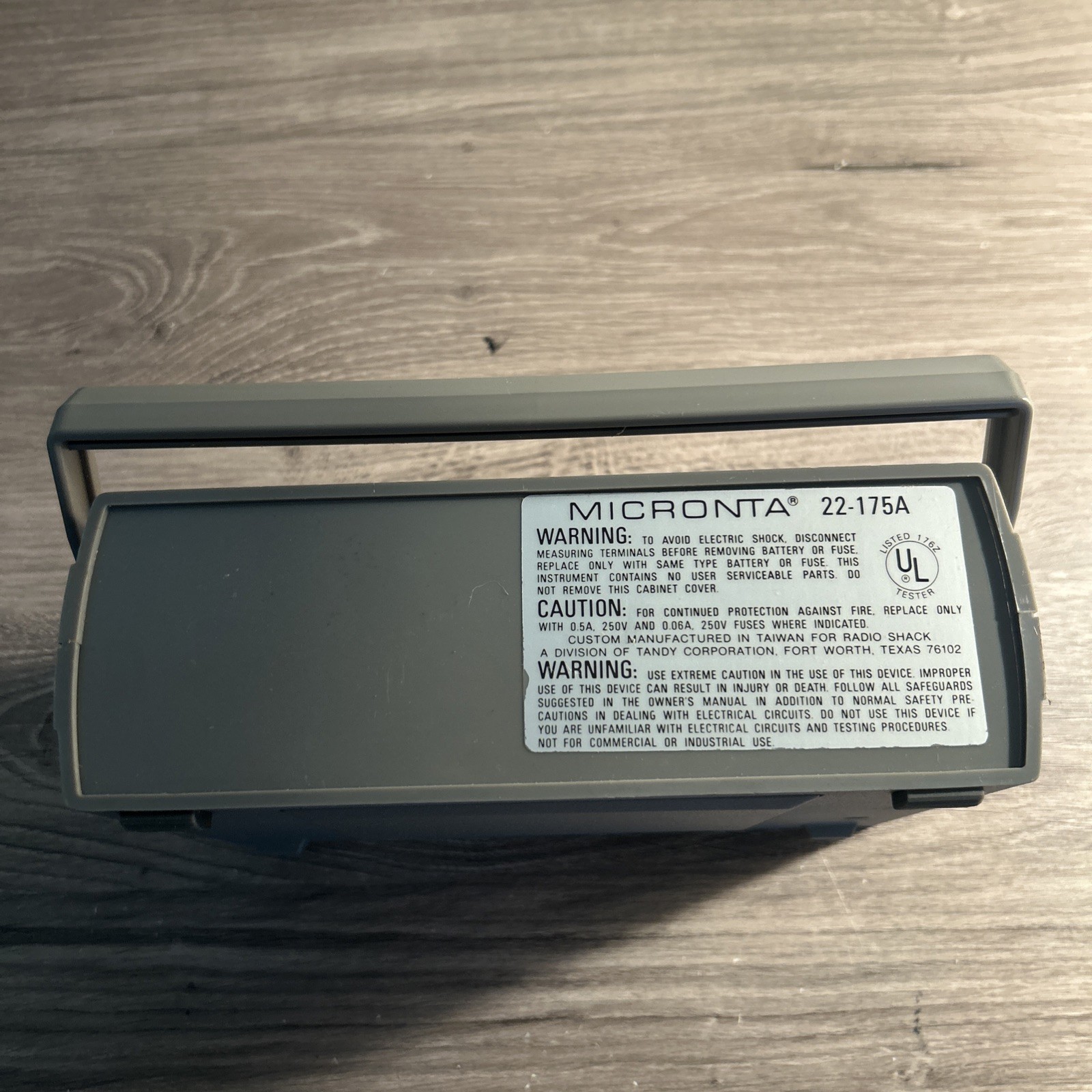 Micronta 22-175A True RMS Benchtop Multimeter, Digital, 750V AC/1000V DC