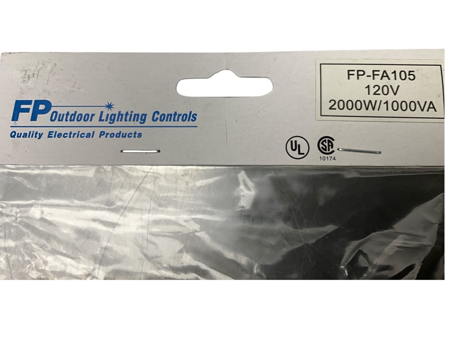 FP Outdoor Lighting Controls FP FA105 Photocontrol 120VAC, 50/60 HZ