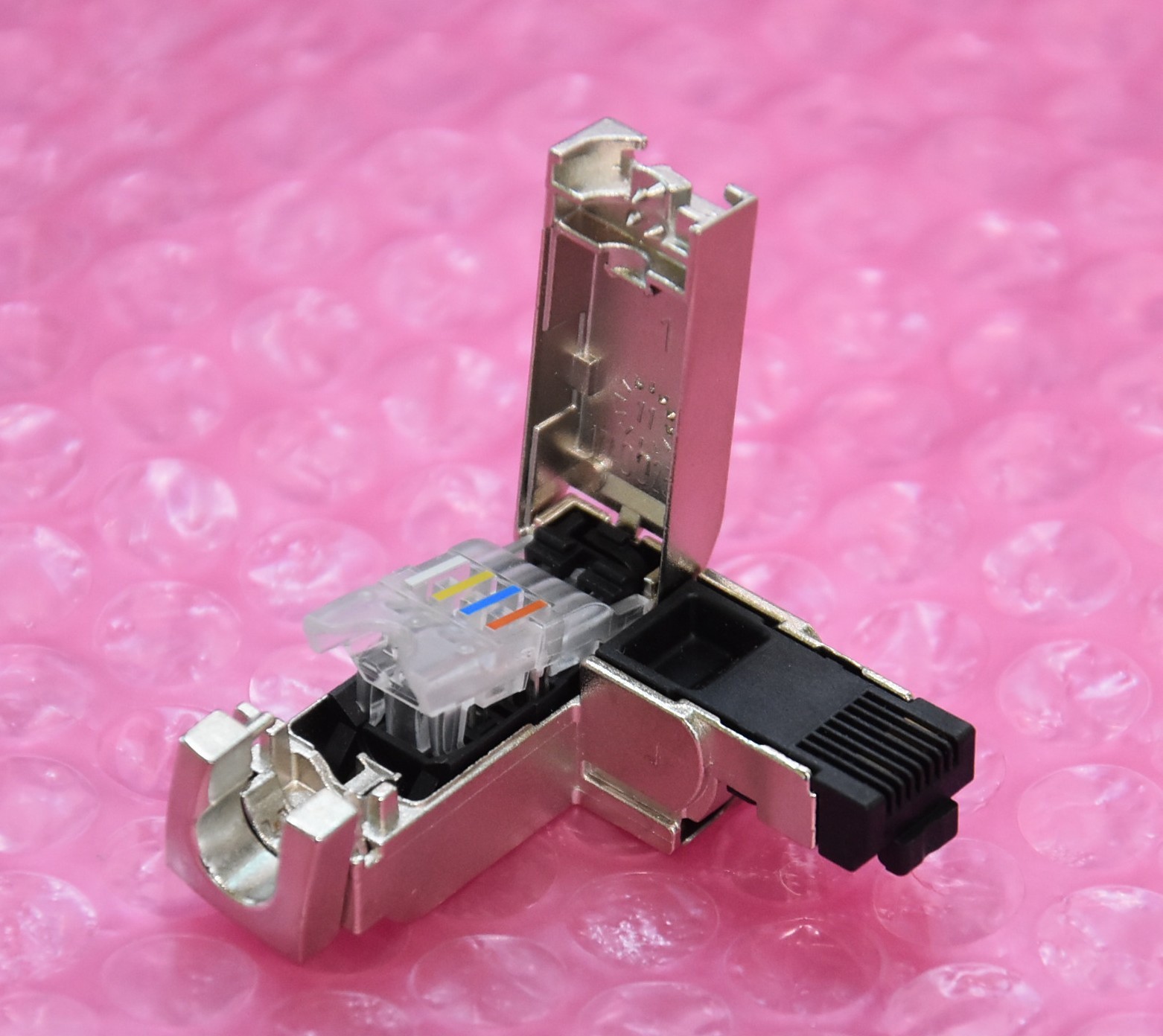Siemens Industrial Ethernet / 6GK1901-1BB20-2AA0 / 2×2 RJ45 Plug 90° / 10 Pack