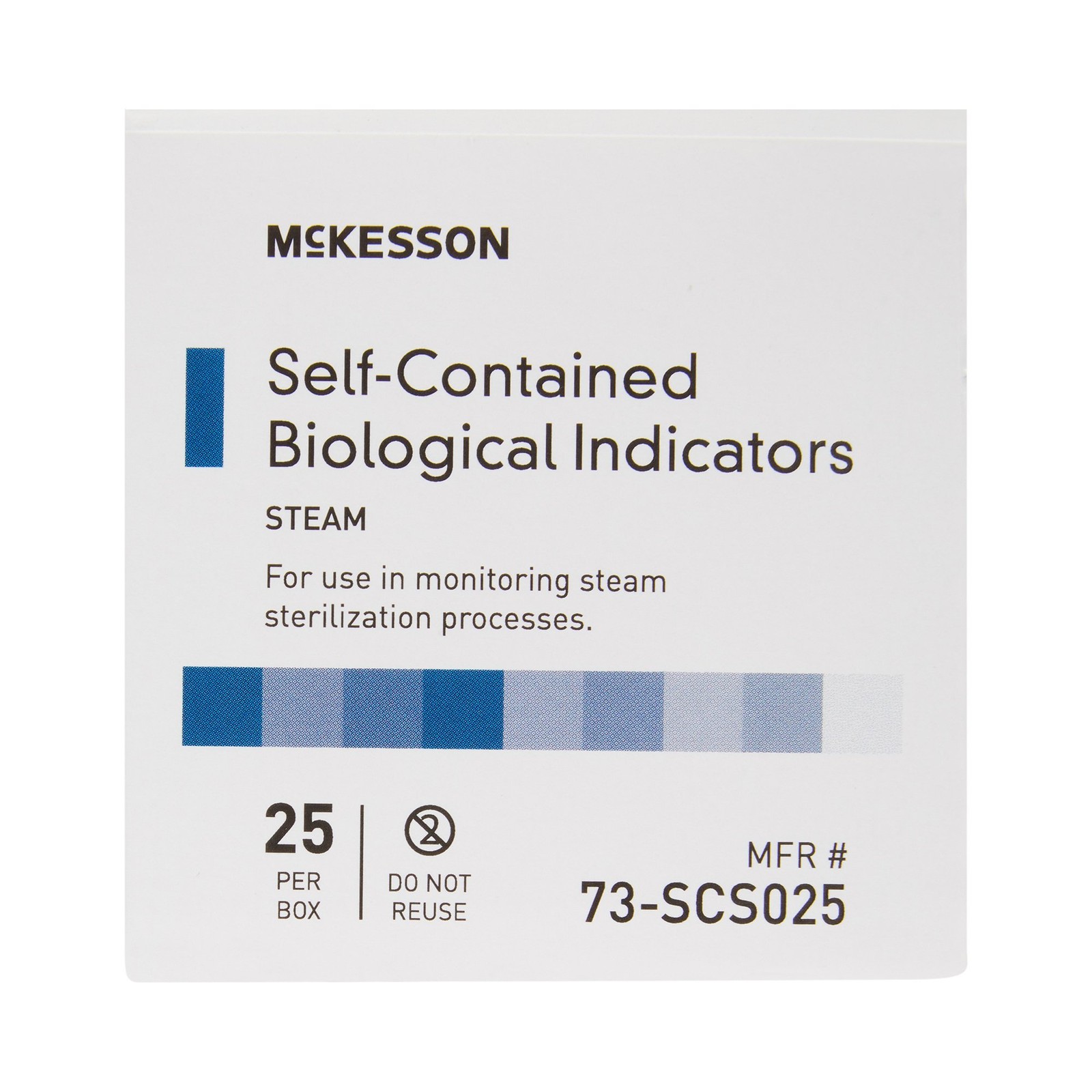McKesson Sterilization Biological Indicator Vial Steam Compatibility 73-SCS025