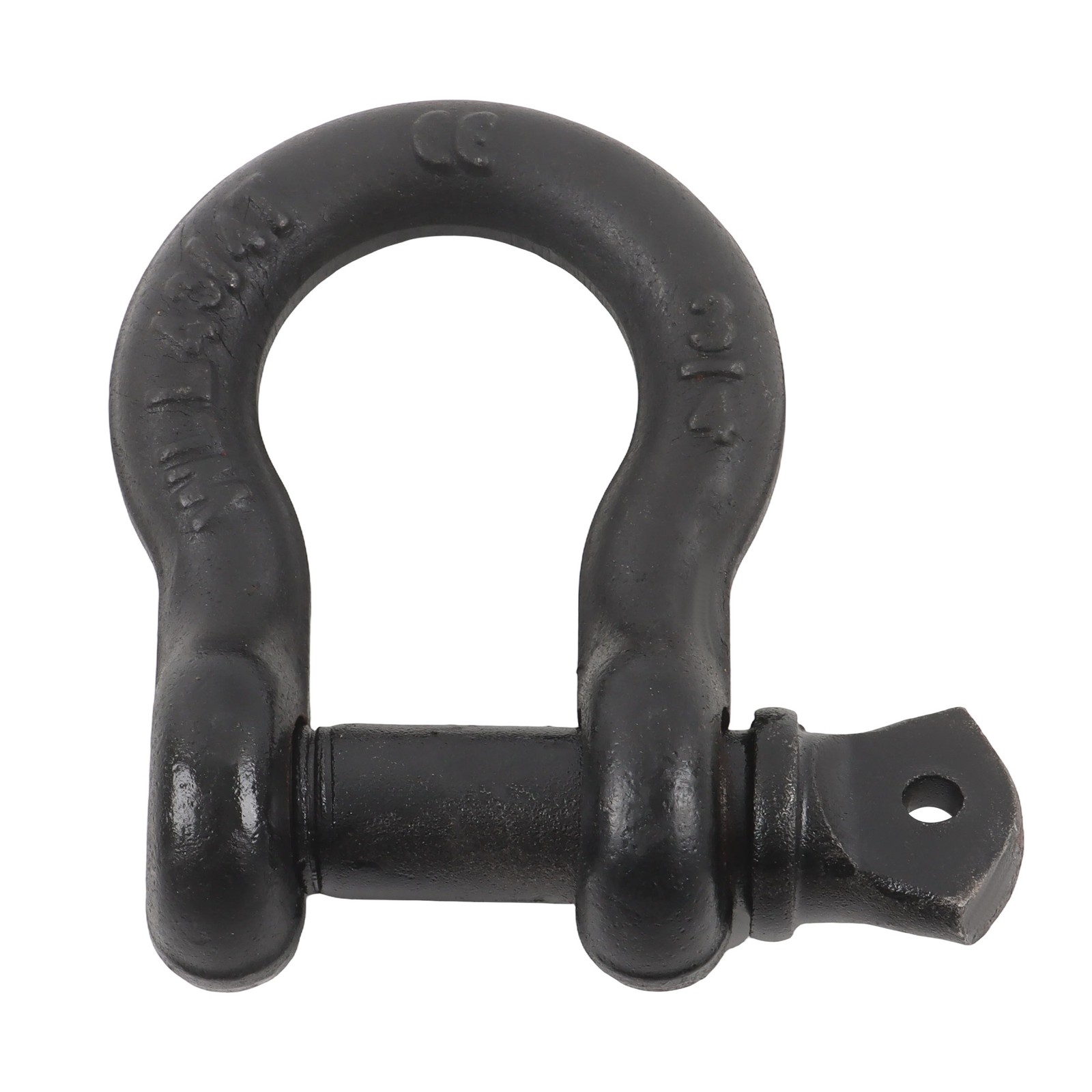 2 Pcs 3/4″ Bow-Shaped D Ring Shackles with Clevis Screw Pin 4.75 Ton Capacity